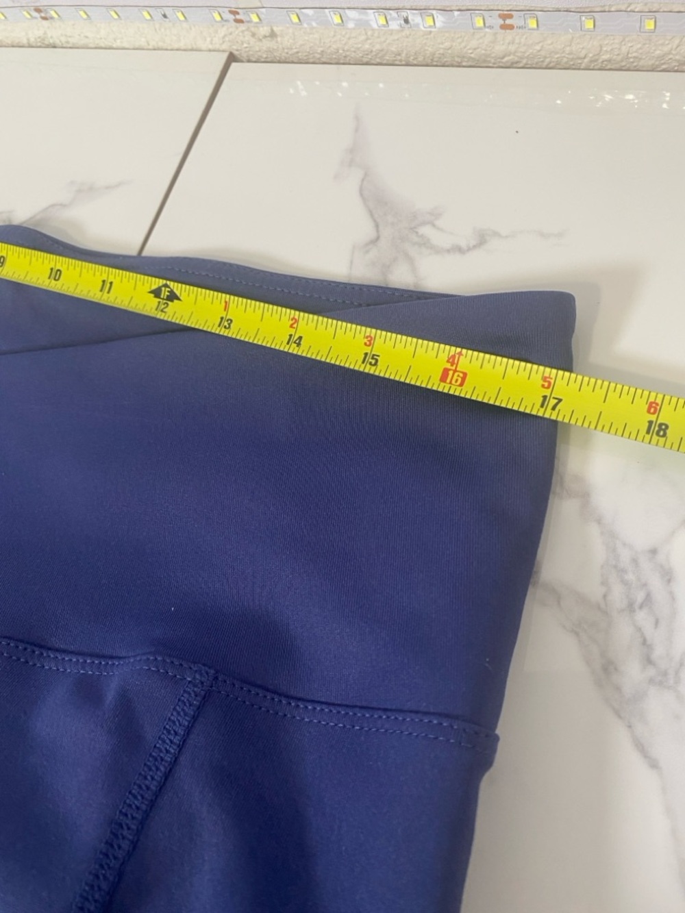 Baleaf Laureate Women's Crossover High-Waisted Flare Yoga Pants 2XL Blue NWT - Picture 8 of 11